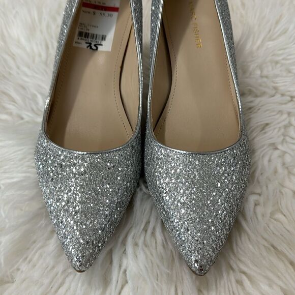 MARC FISHER SPARKLING HEELS SIZE SIZE 7.5 - Picture 5 of 9